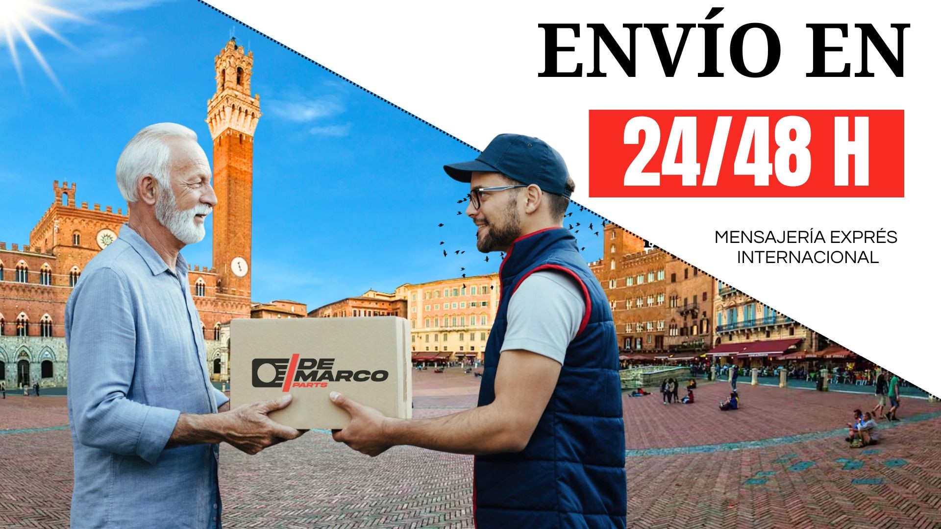 De Marco Parts Envio rapido en 24/48 horas